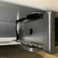 The aftermarket hitch would not fit without some trimming of the fascia. I think I ended up with a pretty clean fit!